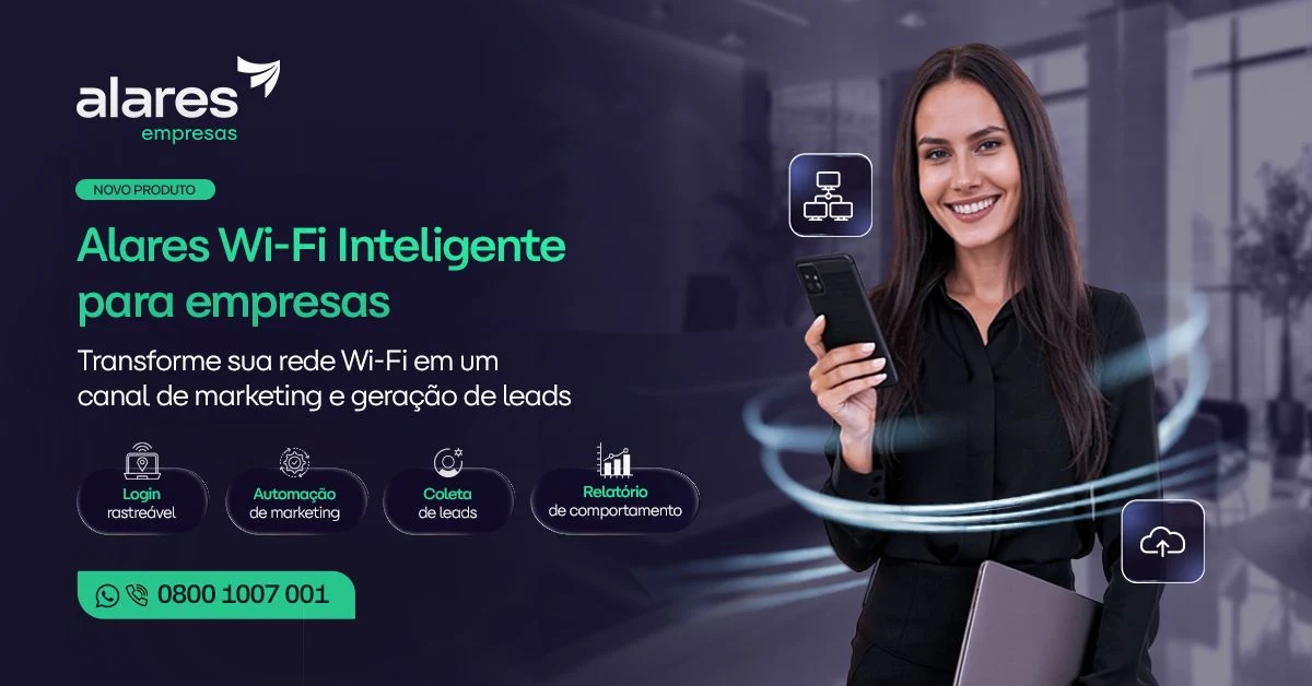 Alares Wi-Fi Inteligente para Empresas